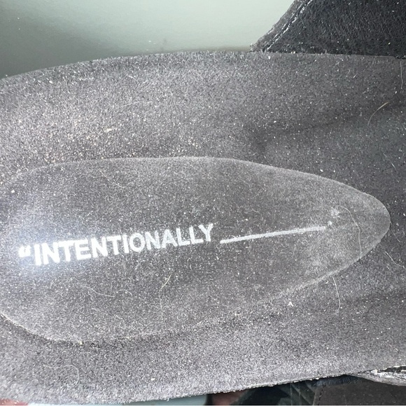 INTENTIONALLY BLANK Black Platform Sandals - Picture 6 of 6